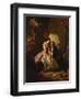 Scene Galante: an Indecent Proposal-Henri Guillaume Schlesinger-Framed Giclee Print