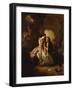 Scene Galante: an Indecent Proposal-Henri Guillaume Schlesinger-Framed Giclee Print