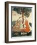 Scene Galante from the Era of Shah Abbas I, 1585-1627-null-Framed Giclee Print