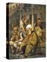 Scene in a Cafe, 1865-Amadeo Preziosi-Stretched Canvas