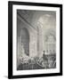 Scene in a Classical Temple: Funeral Procession of a Warrior-Joseph Charles Barrow-Framed Giclee Print