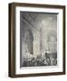 Scene in a Classical Temple: Funeral Procession of a Warrior-Joseph Charles Barrow-Framed Giclee Print