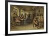 Scene in a Dutch Tavern, 14th Century-Willem II Steelink-Framed Giclee Print