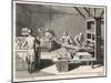 Scene in a Printing Office-Daniel Chodowiecki-Mounted Art Print