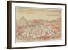 Scene in a Shrine Ground, C. 1764-1782-Utagawa Toyoharu-Framed Giclee Print