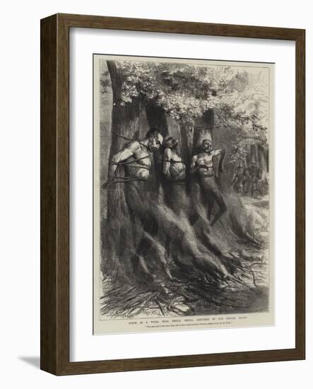 Scene in a Wood, Near Tesica, Servia-Godefroy Durand-Framed Giclee Print