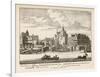 Scene in Amsterdam: Boats on the City's Waterways-P. Schenck-Framed Art Print