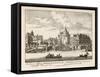 Scene in Amsterdam: Boats on the City's Waterways-P. Schenck-Framed Stretched Canvas