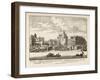 Scene in Amsterdam: Boats on the City's Waterways-P. Schenck-Framed Art Print