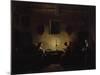 Scene in an Interior, 19th Century-Francois-Marius Granet-Mounted Giclee Print