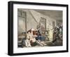 Scene in Bedlam, Plate Viii, from a Rake's Progress, Illustration from 'Hogarth Restored: the…-William Hogarth-Framed Giclee Print