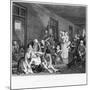 Scene in Bedlam, Plate Viii, from a Rake's Progress-William Hogarth-Mounted Giclee Print