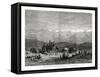Scene in Bolivia, 1877-null-Framed Stretched Canvas