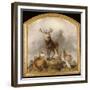 Scene in Braemar - Highland Deer-Edwin Henry Landseer-Framed Giclee Print