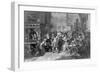 Scene in Change Alley During the South Sea Bubble, 1853-Edward Matthew Ward-Framed Giclee Print