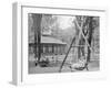 Scene in Clark Park, Detroit, Mich.-null-Framed Photo