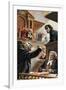 Scene in Court-Andrew Howat-Framed Giclee Print