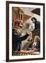 Scene in Court-Andrew Howat-Framed Giclee Print