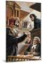 Scene in Court-Andrew Howat-Mounted Giclee Print