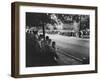 Scene in Front of Clinton High School on the First Day of Intergration-null-Framed Photographic Print