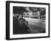 Scene in Front of Clinton High School on the First Day of Intergration-null-Framed Photographic Print