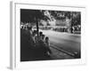 Scene in Front of Clinton High School on the First Day of Intergration-null-Framed Photographic Print