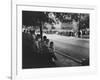 Scene in Front of Clinton High School on the First Day of Intergration-null-Framed Photographic Print
