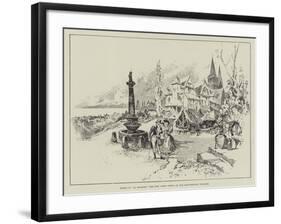 Scene in La Rosiere, the New Comic Opera at the Shaftesbury Theatre-Herbert Railton-Framed Giclee Print