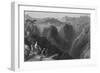 Scene in Mount Lebanon, Above the Valley of the Kadesha, or Holy Valley-William Henry Bartlett-Framed Giclee Print