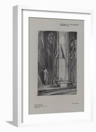 Scene in Rheims Cathedral from Saint Joan-Charles Ricketts-Framed Giclee Print