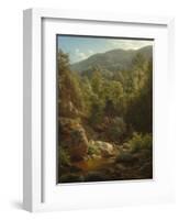 Scene in the Catskills, 1858-Paul Weber-Framed Giclee Print