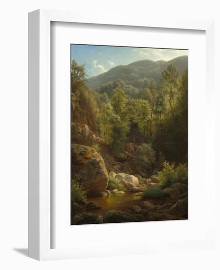 Scene in the Catskills, 1858-Paul Weber-Framed Giclee Print