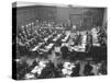 Scene in the Courtroom During the 3rd Day Session of the Nuremberg Trial-Ralph Morse-Stretched Canvas