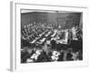 Scene in the Courtroom During the 3rd Day Session of the Nuremberg Trial-Ralph Morse-Framed Photographic Print