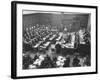 Scene in the Courtroom During the 3rd Day Session of the Nuremberg Trial-Ralph Morse-Framed Photographic Print