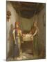 Scene in the Jewish Quarter of Contantine, 1851-Theodore Chasseriau-Mounted Giclee Print