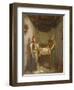 Scene in the Jewish Quarter of Contantine, 1851-Theodore Chasseriau-Framed Giclee Print