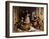 Scene in the Olden Time at Bolton Abbey, C.1834-Edwin Henry Landseer-Framed Giclee Print