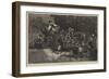 Scene in the Paris Zoo-null-Framed Giclee Print