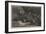 Scene in the Paris Zoo-null-Framed Giclee Print