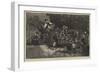 Scene in the Paris Zoo-null-Framed Giclee Print