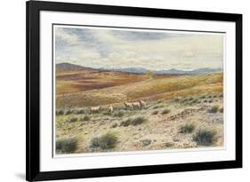 Scene in the Snowy Mountains Near Canberra-Percy F.s. Spence-Framed Art Print