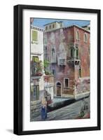 Scene in Venice-Sir Caspar Purdon Clarke-Framed Giclee Print