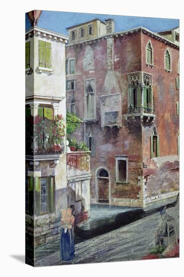 Scene in Venice-Sir Caspar Purdon Clarke-Stretched Canvas