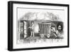 Scene Inside an English Coal Mine, Early 19th Century-null-Framed Giclee Print