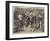 Scene, Lawn before the Duke's Palace; Orlando About to Engage with Charles, the Duke's Wrestler-Edmond Morin-Framed Giclee Print