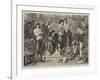 Scene, Lawn before the Duke's Palace; Orlando About to Engage with Charles, the Duke's Wrestler-Edmond Morin-Framed Giclee Print