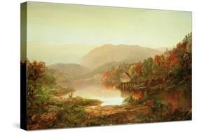 Scene Near Grafton, West Virginia, 1864-William Louis Sonntag-Stretched Canvas