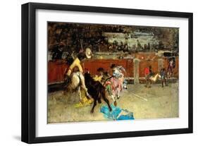 Scene of Bullfight-Fortuny y Marsal Mariano-Framed Giclee Print