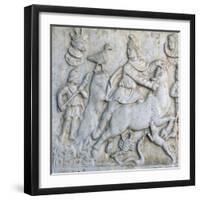 Scene of Bullfighting, Mitra-null-Framed Giclee Print